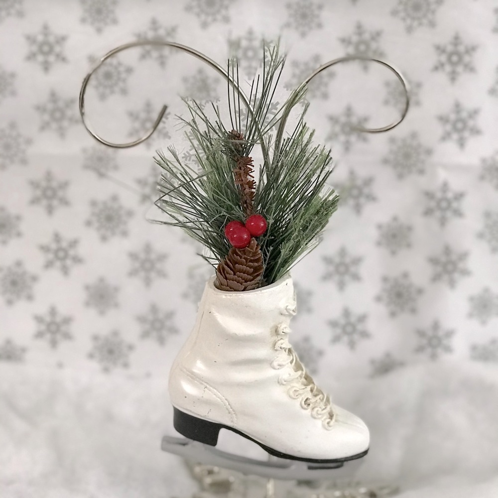 Ice Skate Cmas Ornament